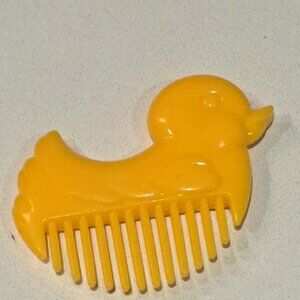 orange duck comb for my little pony toys
